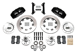 Wilwood 140-10738 Zestaw Hamulców Przednich Forged Dynapro 6 Hub 12.19 czarny Cadillac Chevrolet GMC Pontiac