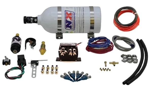Moto 4 Nitrous System with 1.0Lb Bottle Nitrous Express NX 64004-1.0P - USA-NX-64004-1.0P
