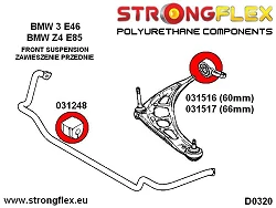 036238B: Kompletny zestaw zawieszenia BMW E46 M3 BMW e46