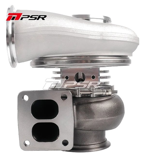 Turbosprężarka Pulsar PSR 472DG 1.25 T4 Divided wlot 1/2" Marmon wylot Łożyska kulkowe