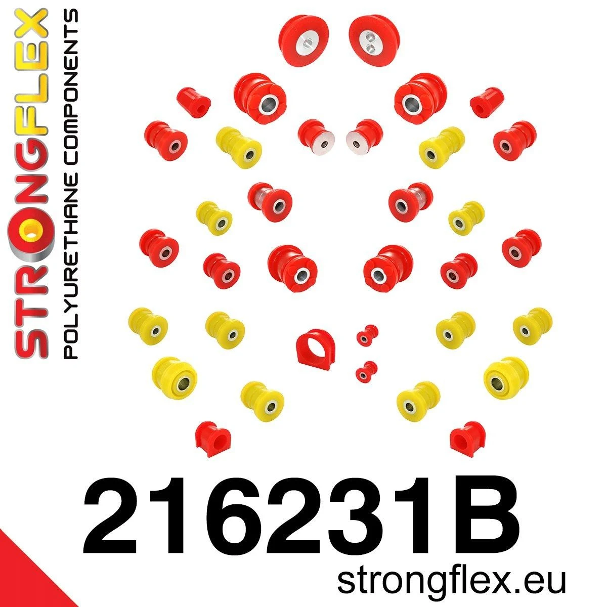 216231B: Kompletny zestaw zawieszenia Lexus IS