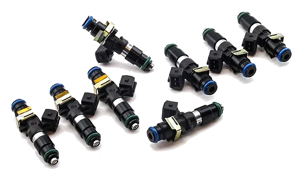 Zestaw wtryskiwaczy DeatschWerks 1200cc Ford F-Series 2005-2015 Mustang GT V8 2005-2015 Mustang Shelby GT350 2017-18 SVT Cobra 2003-2004 SVT Raptor 2009-2014 EV14 Universal