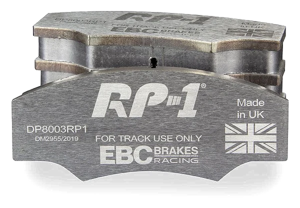DP8003RP1 Sportowe klocki hamulcowe RP-1 Racing EBC Brakes CATERHAM C21 JPE GINETTA