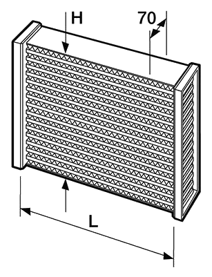Rdzeń Intercoolera Setrab Proline 514x170x70mm