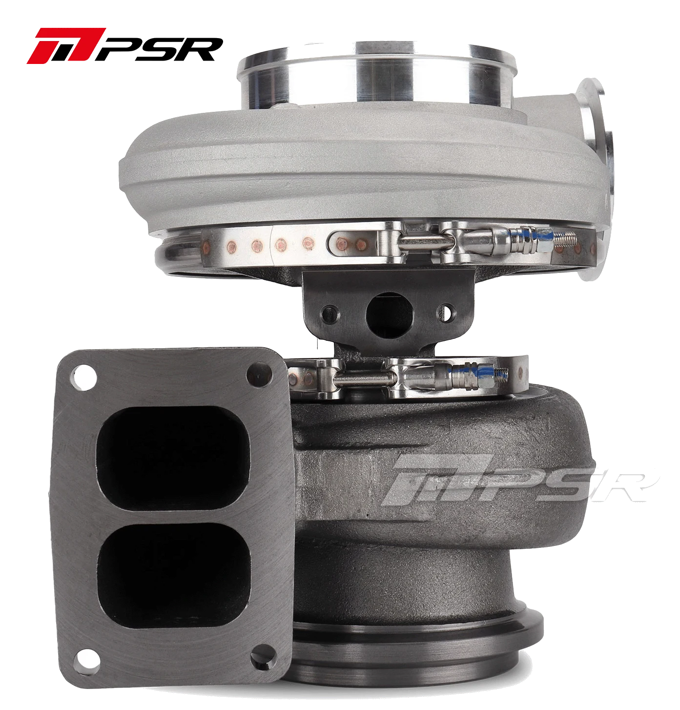 Turbosprężarka Pulsar PSR 480G 1.15 T6 Divided wlot 3/4" Marmon wylot Łożyska ślizgowe