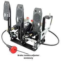 Pedalbox Eco Class Mocowany do Podłogi Kompaktowy RacingPedalBoxes - Czarny