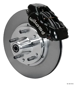 Wilwood 140-11018 Zestaw Hamulców Przednich Forged Dynalite Pro Series Czarny 11.00 Ford Mustang 1984-1993