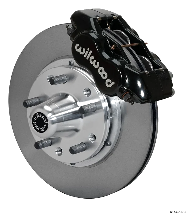 Wilwood 140-11018 Zestaw Hamulców Przednich Forged Dynalite Pro Series Czarny 11.00 Ford Mustang 1984-1993