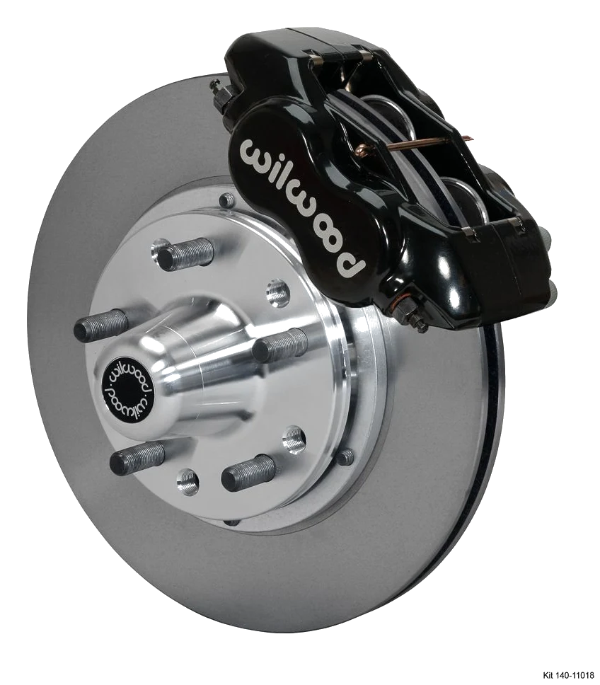 Wilwood 140-11018 Zestaw Hamulców Przednich Forged Dynalite Pro Series Czarny 11.00 Ford Mustang 1984-1993