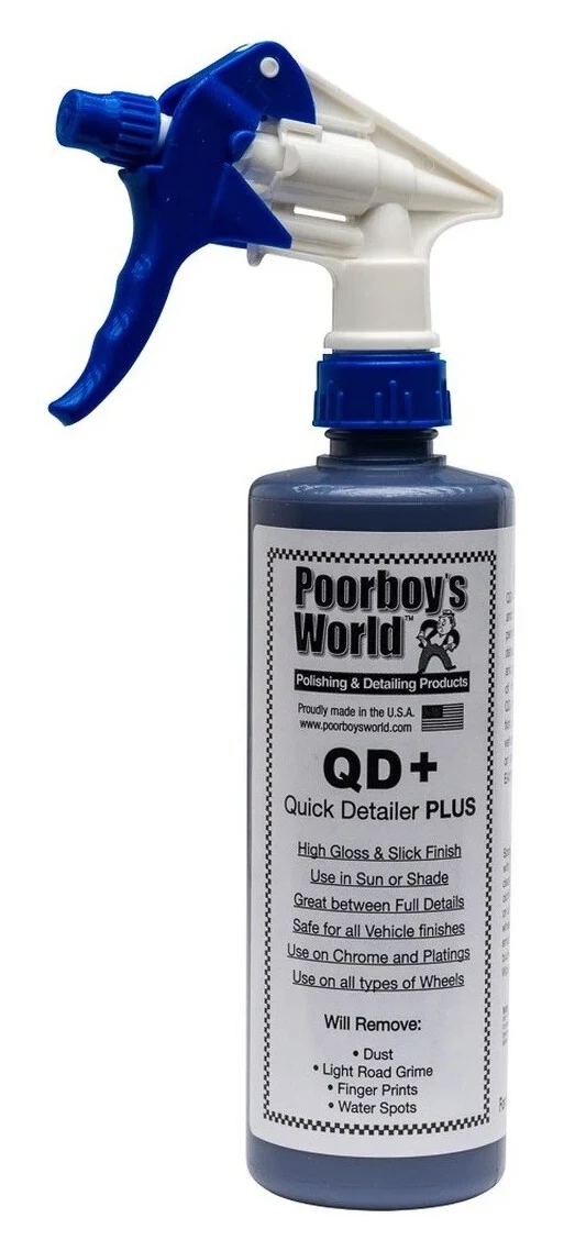 POORBOY'S WORLD Quick Detailer Plus QD+ blask i ochrona lakieru 473ml