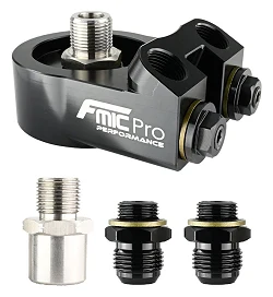 Podstawka adapter chłodnicy oleju z termostatem FMIC.Pro 75mm