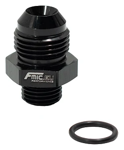 Nypel adapter redukcyjny męsko-męski AN6 ORB AN8 JIC Czarny