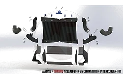 Competition Intercooler Kit Wagner Tuning for Nissan GT-R 35 2008-2010