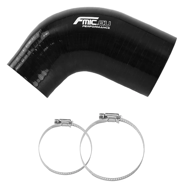 Przewód Silikonowy Dolotu FMIC.EU Audi A3 S3 8L TT 8N Seat Leon Cupra R 1.8T AMU BEA 1998-2006 - Czarny