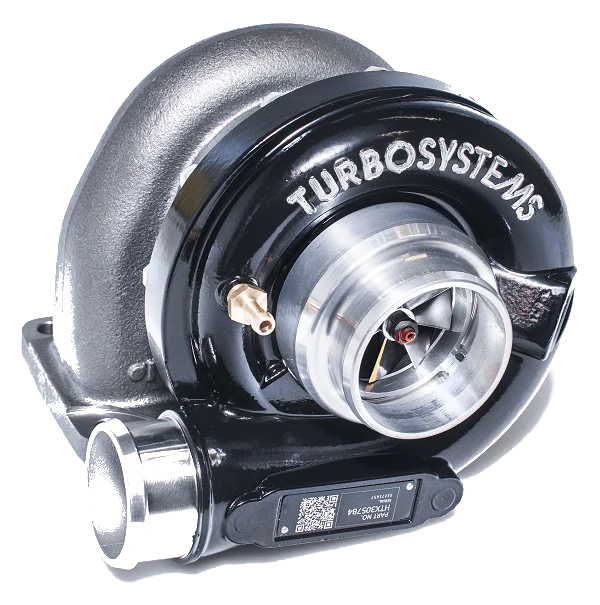 Turbocharger TurboSystems HTX3057B4 air outlet 90 degrees