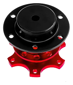 Quick Release JRspec – rozpinka kierownicy Czerwony