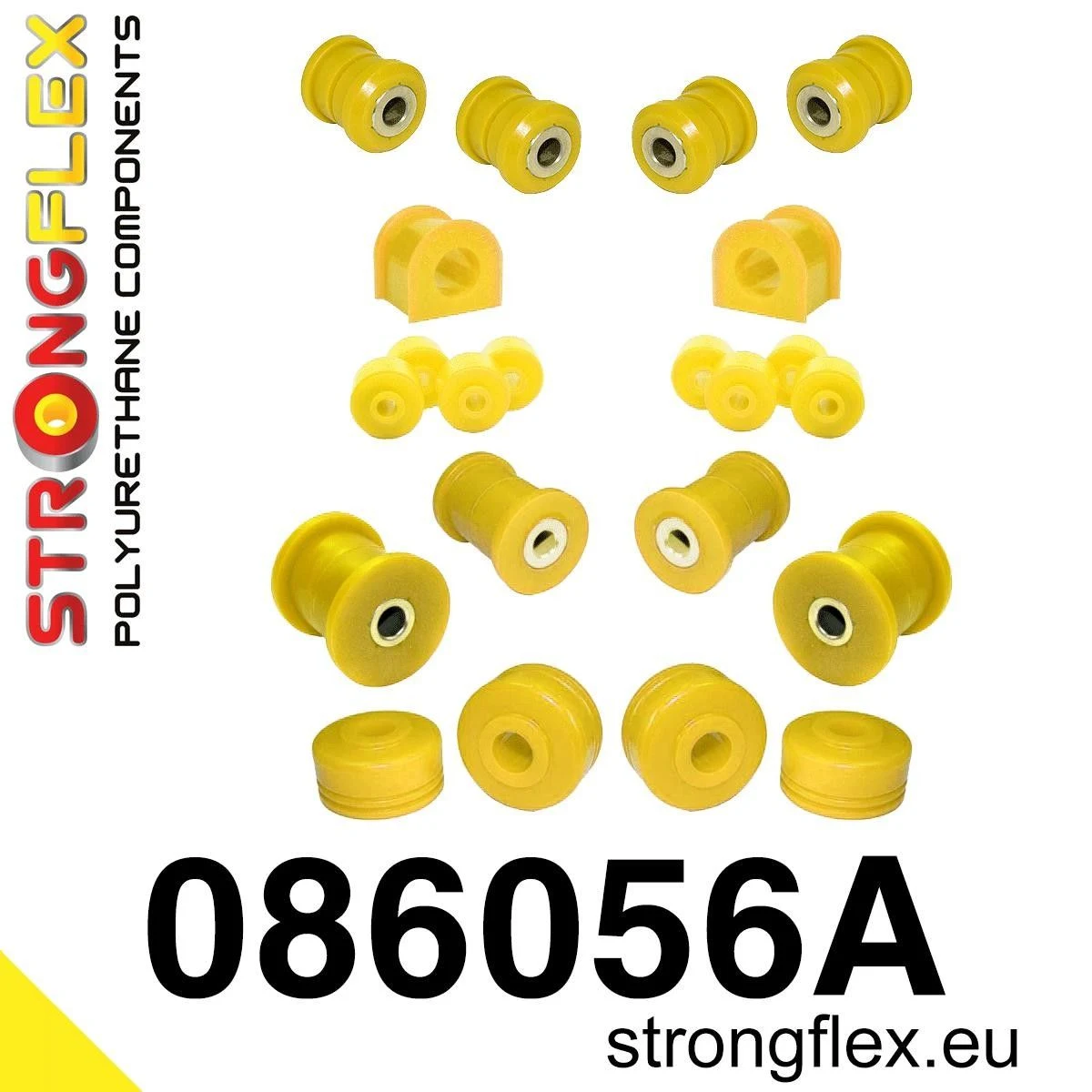 086056A: Zestaw poliuretanowy zawieszenia przedniego SPORT Honda Civic