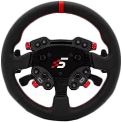 Skórzana Kierownica GT 330mm Typ R SIMAGIC Panel Kontrolny GT Pro Hub(K)  Łopatki Zmiany Biegów Symulator Simracing - GTpro-R(K)(Leather)