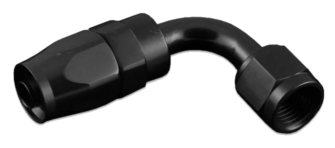 Końcówka Swivel FMIC.EU AN4 90' Viton czarna