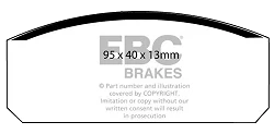 DP150 Klocki hamulcowe ULTIMAX2 EBC Brakes