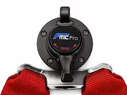 Pasy sportowe pod HANS FMIC.Pro FIA 2031 8853-2016 6-punktowe (2+3)"x 3" Czerwone