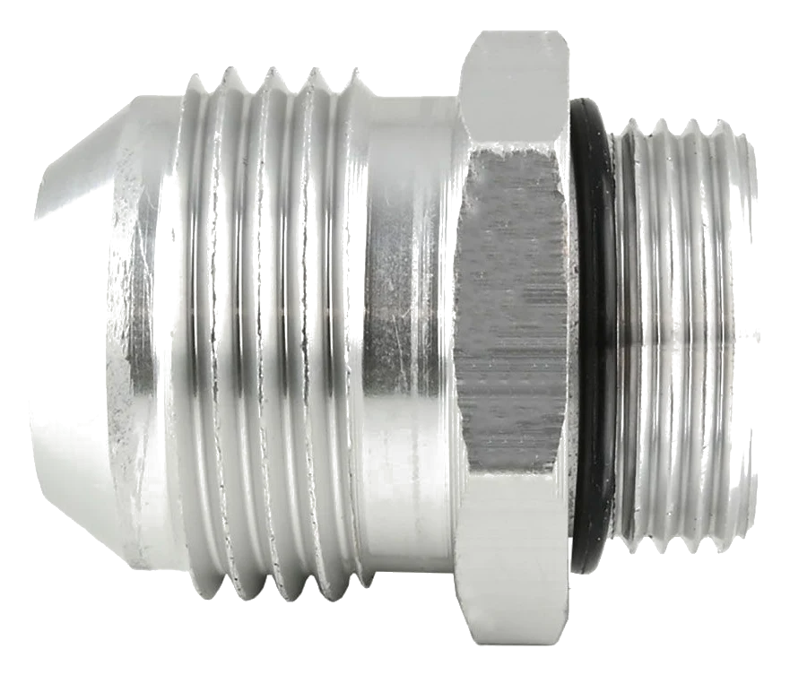 Nypel aluminiowy do chłodnicy Setrab z o-ringiem M22 x -12JIC (-12AN)