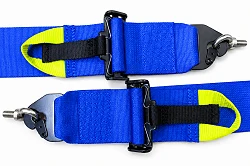 Pasy sportowe FMIC.Pro FIA 2031 8853-2016 6-punktowe 3"x 3" Niebieskie