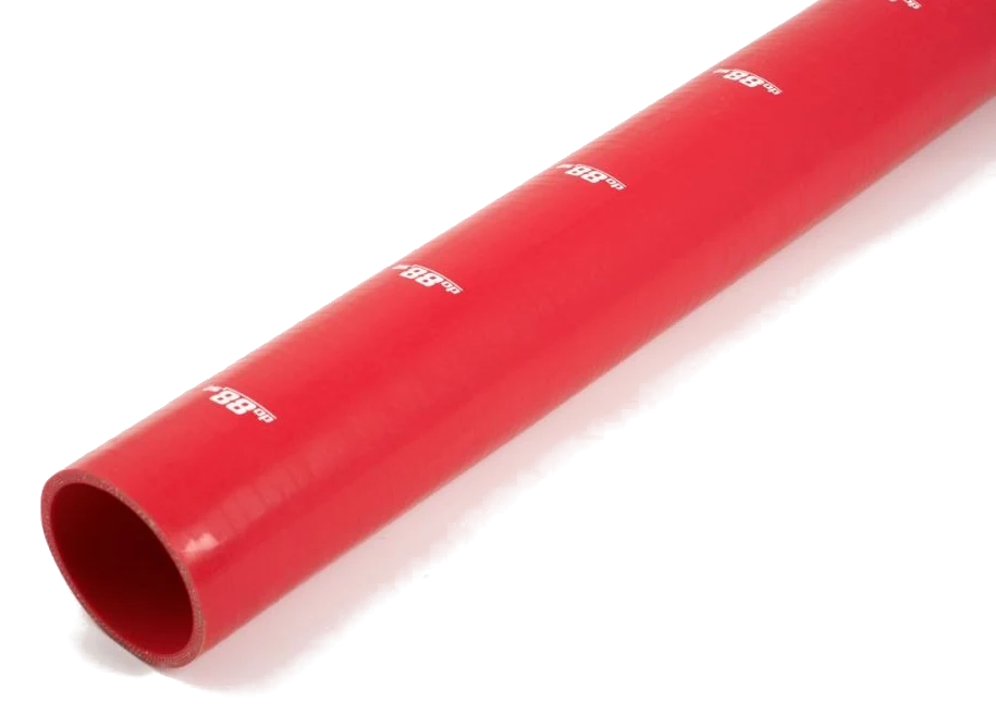 Wąż silikonowy na decymetry czerwony 3,5" (89mm)