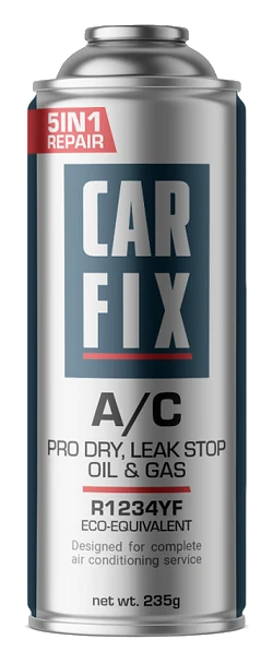 Preparat CarFix 5w1 do uzupełniania klimatyzacji R1234yf 235ml