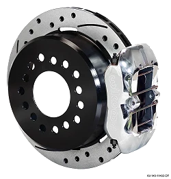 Wilwood 140-11403 Zestaw Hamulców Tylnych Forged Dynapro Low-Profile Wiercony Polerowany