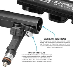 Nuke Performance Fuel Rail for Ferrari 8 Cyl F430 F136