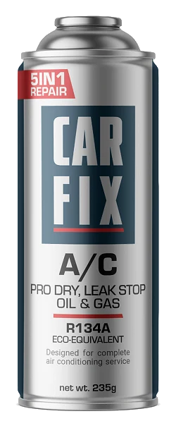 Preparat CarFix 5w1 do uzupełniania klimatyzacji R134a 235ml