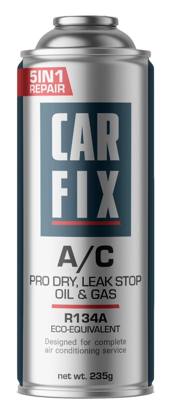 Preparat CarFix 5w1 do uzupełniania klimatyzacji R134a 235ml