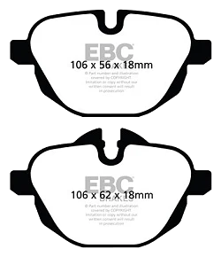 DP52047NDX Klocki hamulcowe BLUESTUFF NDX EBC Brakes BMW 5 Series G30 518 5 Series G30 520 5 Series G30 525 5 Series G30 530 5 Series G31 518 5 Series G31 520 5 Series G31 525 5 Series G31 5