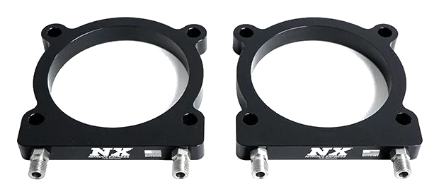 Dual Throttle Body Plates only for Mustang 5.0L 2024+ Nitrous Express NX NP964
