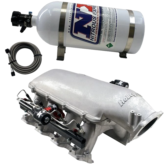 Holley Hi-Ram Manifold for LS7 Heads with Direct Port Nitrous Express NX INTAKE024