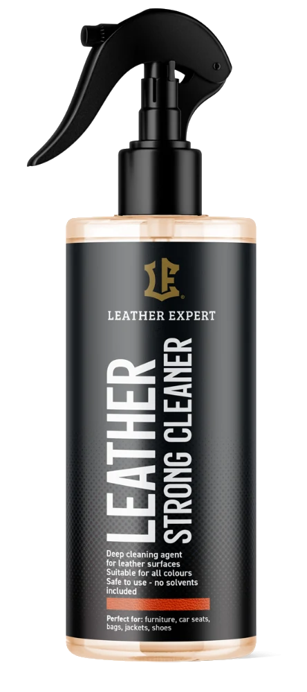 Leather Expert Leather Strong Cleaner silny środek do czyszczenia mocno zabrudzonej skóry gładkiej 500ml 0,5l