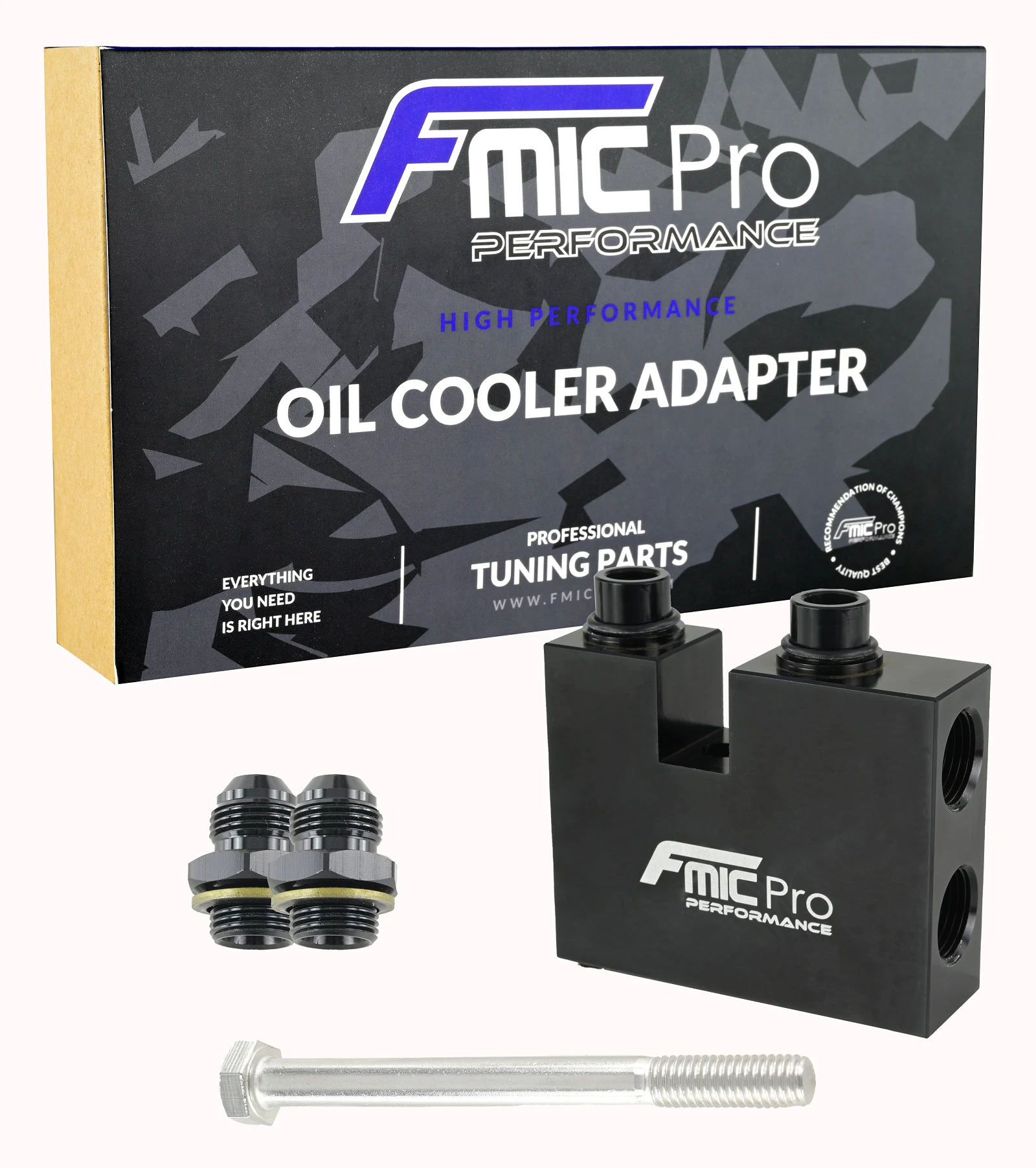 Adapter chłodnicy oleju FMIC.Pro BMW E90 E91 E92 E93 N54 F30 F10 F87 N55