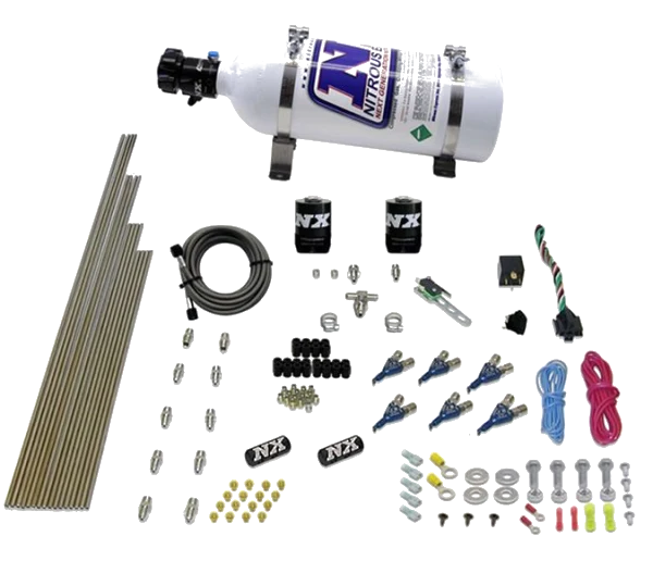 6-Cyl Direct Port Nitrous System EFI Gasoline (150-375Hp) 5LB Nitrous Express NX 80006EFI-05