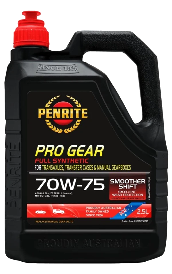 Olej przekładniowy Penrite PRO Gear 70W75 Full Synthetic 2.5L