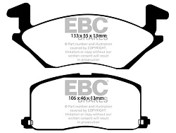 DP879 Klocki hamulcowe ULTIMAX2 EBC Brakes Toyota Starlet EP70 Starlet EP71 Starlet EP80 Starlet EP81 Starlet