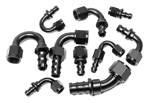 PushLok Hose End 8AN 45' Radium Engineering