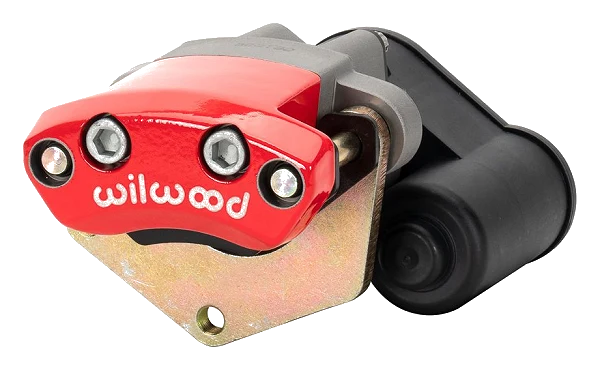 Zacisk hamulcowy 1 tłoczkowy Wilwood 120-15688 Electric Parking Brake lewy czerwony