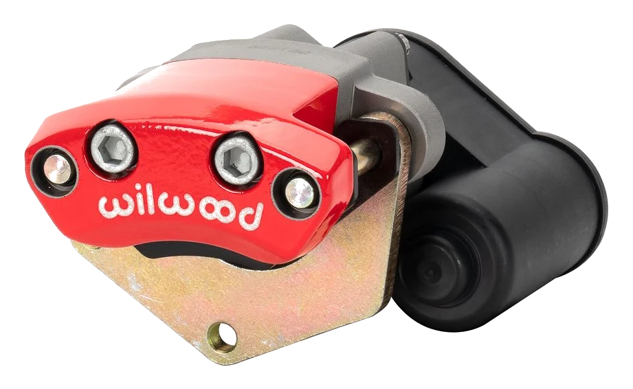 Zacisk hamulcowy 1 tłoczkowy Wilwood 120-15688 Electric Parking Brake lewy czerwony