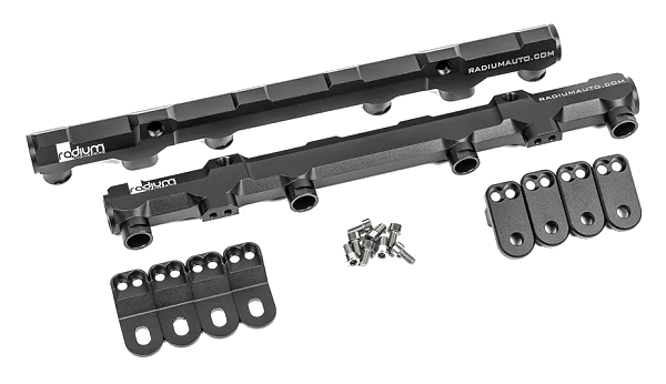 Listwa paliwowa zestaw Ford Coyote Voodoo Radium Engineering
