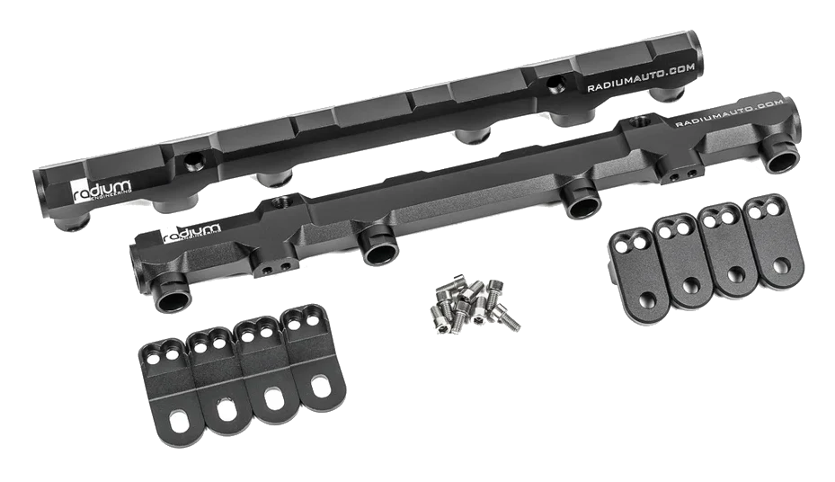 Listwa paliwowa zestaw Ford Coyote Voodoo Radium Engineering