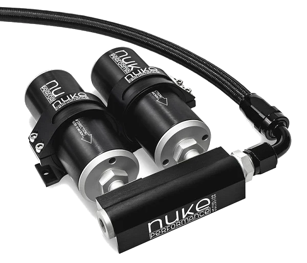 Nuke Performance Fuel Log Collector for 2x Nuke Fuel Filter Slim