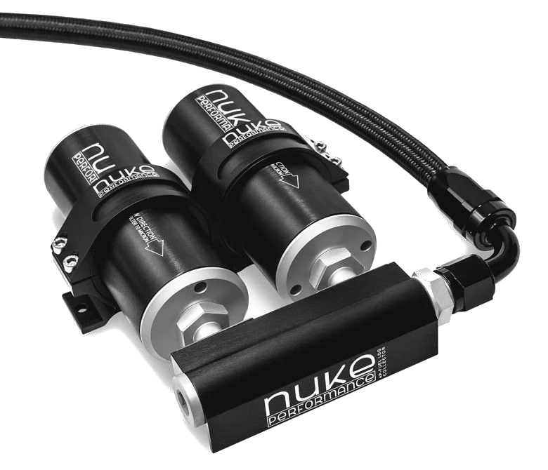 Nuke Performance Fuel Log Collector for 2x Nuke Fuel Filter Slim
