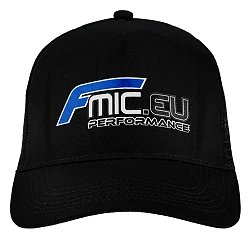 Czapka z daszkiem trucker FMIC.EU Czarny