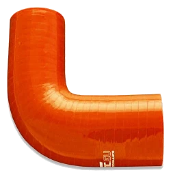 Silikonowe kolanko redukcyjne 90' 51/57mm Pomarańczowy - 009051/57-P
